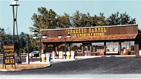 Evins opened the first Cracker Barrel Old Country Store on September 19, 1969, located on Highway 109 in Lebanon, TN. . Cracker barrel old country store